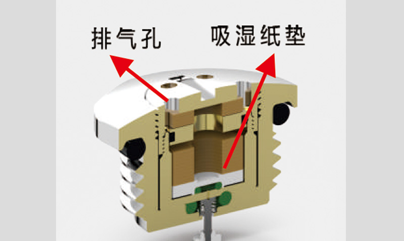 德国牧勒暖气片自动排气阀产品结构图
